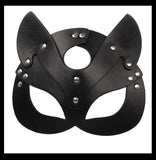 Kitten Leather Mask