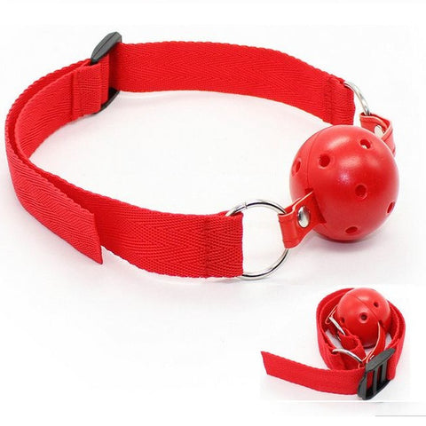 Gag Ball simples Red - BdsmGlobal
