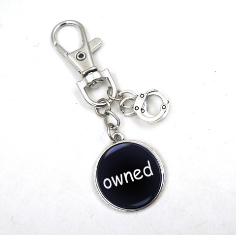 OWNED keychain